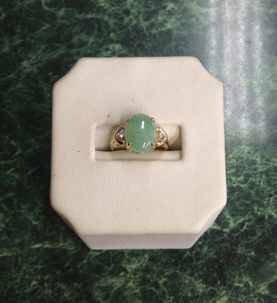 ladies jade rings